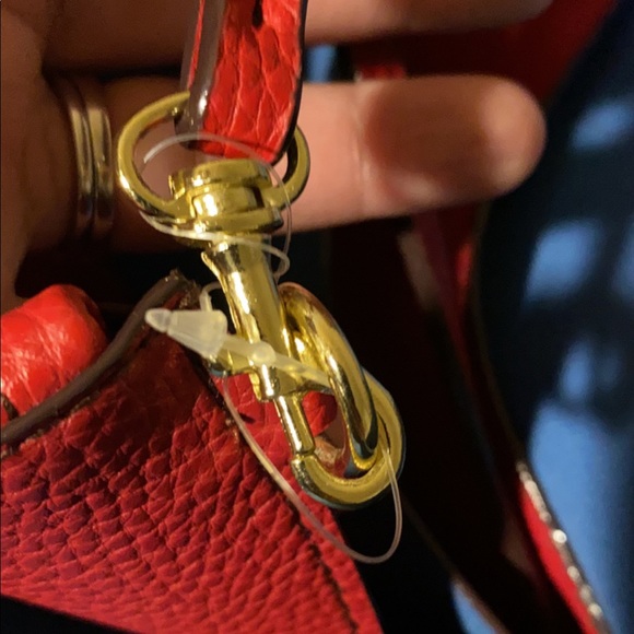 NWOT TUTILO New York perforated tote with pouch - Picture 3 of 12